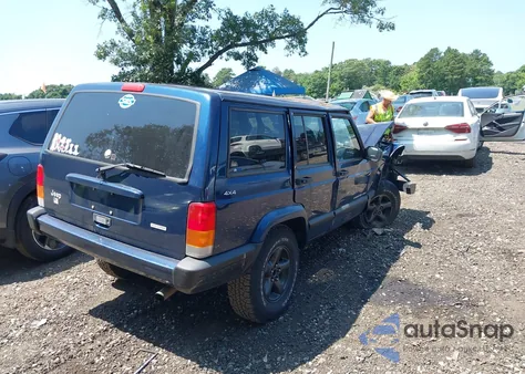 2000 Jeep Cherokee Sport from USA, damaged, VIN 1J4FF48S7YL120307